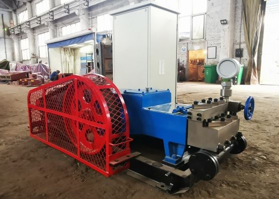 3XB200高性能の電気グラウト ポンプ、3本のシリンダー横のプランジャー タイプ